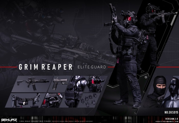 (Pre-order)EKUAZ STUDIO 1/6 GRIM REAPER 2.0 Elite Guard Movable Figure EKS015