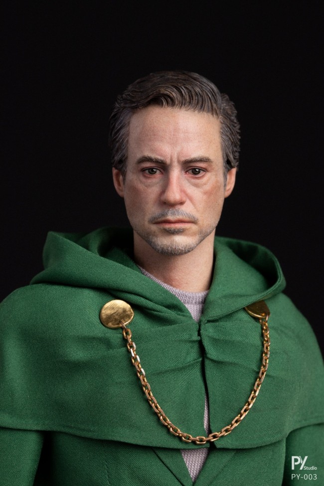 (Pre-order)PY Studio 1/6 Green- Robed Masked Stranger Movable Figure PY003