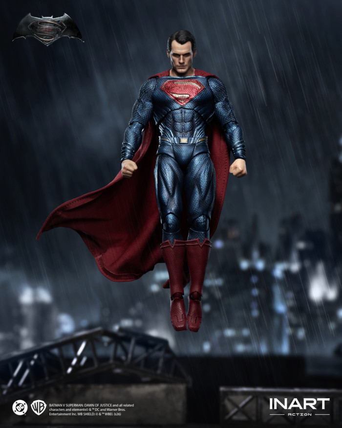 (Pre-order)In Art 1/12 Batman v Superman: Dawn of Justice - Superman Movable Figure HG M0005