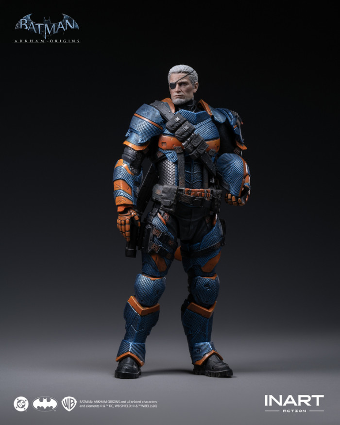 (Pre-order)In Art Action Batman: Arkham Origins 1/12 Deathstroke Movable Figure MAG G0012