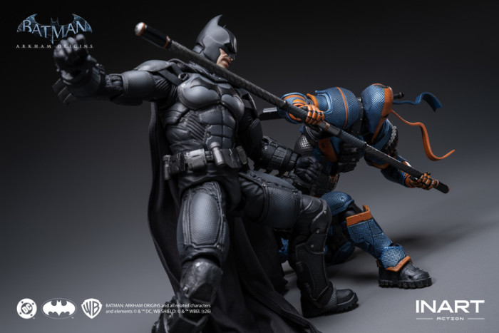 (Pre-order)In Art Action Batman: Arkham Origins 1/12 Deathstroke Movable Figure MAG G0012