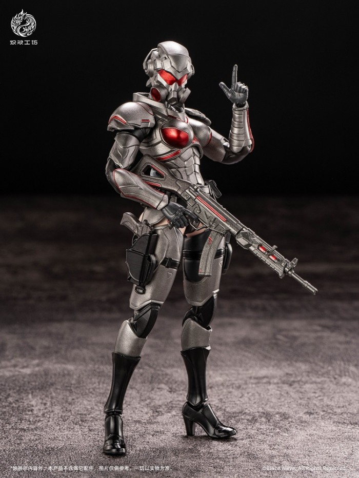 (Pre-order)Blaze Wave 1/12 Valkyria Brunhilde 6 Inch Movable Figure