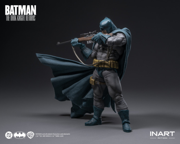 (Pre-order)In Art Action 1/12 Dark knight Returns Batman Blue Suit Movable Figure MAG C0006