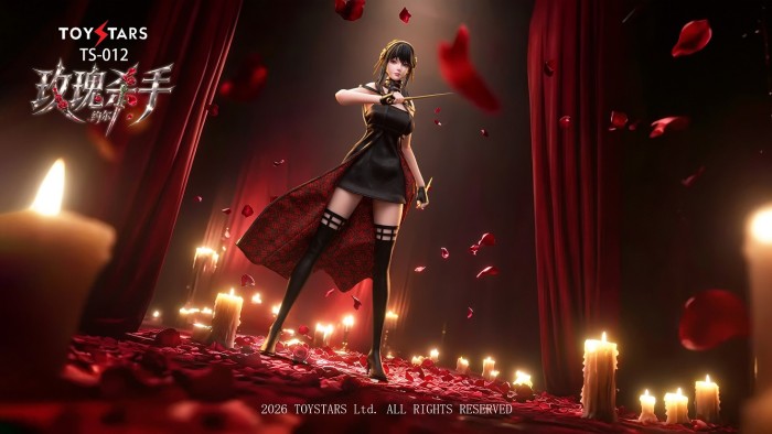 (Pre-order)TOYSTAY 1/6 Rose Killer Yor Movable Figure TS-012