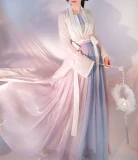 Women Hanfu Chinese Traditional Folk Costume Girl Han Dynasty Dance Wear Lady Fairy Cosplay Clothes Oriental Ancient Prince Suit
