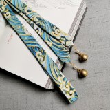The Chinese Style Ribbon Embroidery Accessories Unisex Wiping Forehead Fringed Hair Rope Hair Jewelry Printed Headband Ribbon