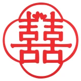 Non-woven Fabrics Chinese Wedding Decoration Wall Stickers Double Happiness Red Window Home Decoration Wedding Room Decor