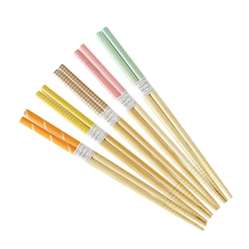 Natural Bamboo Chinese Chopsticks Reusable Tableware Dinning Eating Japanese Chopstick For Gift Sushi Food Sticks
