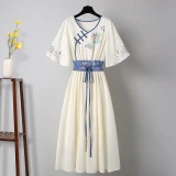 2021 New Chinese Chiffon Dress For Women Hanfu Plus Size Cosplay Costumes Fairy Dress Women Clothing