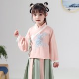 Chinese Girls Hanfu Dress Lovely Kids Photography Christmas Vintage Children Ancient Fairy Princess Photo Shoot Cosplay Gowns