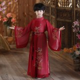 New Hanfu Boys Children's Ancient Costumes Summer Chinese Style Young Master's Clothes Boys Ancient Style Suit Class Clothes