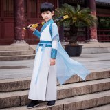 New Hanfu Boys Children's Ancient Costumes Summer Chinese Style Young Master's Clothes Boys Ancient Style Suit Class Clothes