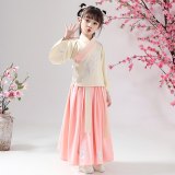 Chinese Girls Hanfu Dress Lovely Kids Photography Christmas Vintage Children Ancient Fairy Princess Photo Shoot Cosplay Gowns