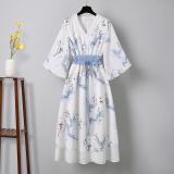2021 New Chinese Chiffon Dress For Women Hanfu Plus Size Cosplay Costumes Fairy Dress Women Clothing