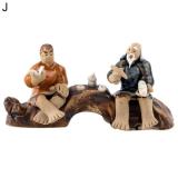 Chinese Miniature Ceramic Figurine Bonsai Rockery Landscape Ornament Decoration Decorate Your Aquarium With Small Bonsais