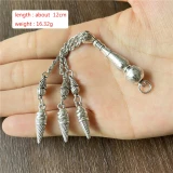 JunKang 2pcs Pop Turkey StarMoon national emblem Chinese knot Rosary Pendant DIY Handmade Bracelet Necklace Jewelry Accessories