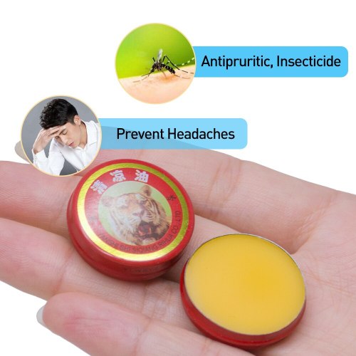 10pcs 3g Red Tiger Balm Ointment  Muscle Back Neck Headache Pain Relief Cool Cream