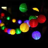 String Lights Lantern Solar Lamp Garden Outdoor Decoracion for Festival Garland Courtyard New Year Xmas Party Fairy Light