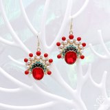 Vintage Peking Opera Earrings with Chinese Characteristics  Earrings for Women and Couple and Bride Jewelry Anniversary Gift