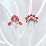 Vintage Peking Opera Earrings with Chinese Characteristics  Earrings for Women and Couple and Bride Jewelry Anniversary Gift