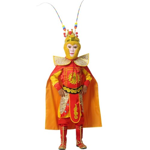Halloween costume Sun Wukong Cosplay Costumes For Boys Monkey King Clothing Halloween Carnival Funny Party Gifts Animal Clothes
