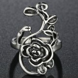 Halloween props Fashion Flying Dragon Rings Punk Vintage Snake Ring Adjustable Hiphop Rock Jewelry Finger for Man Women Gift