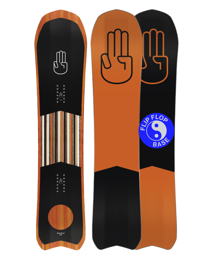 Release Muscular ethnic US$ 176.99 - Party Wave + 3D Directional Snowboard - Haley Snowboards