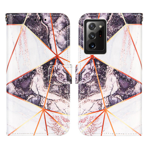 For Samsung Galaxy NOTE 20 Magnetic Stand Case - Black/White