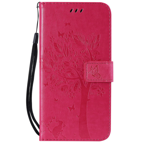 For iPhone 16 Pro Magnetic Leather Case - Red