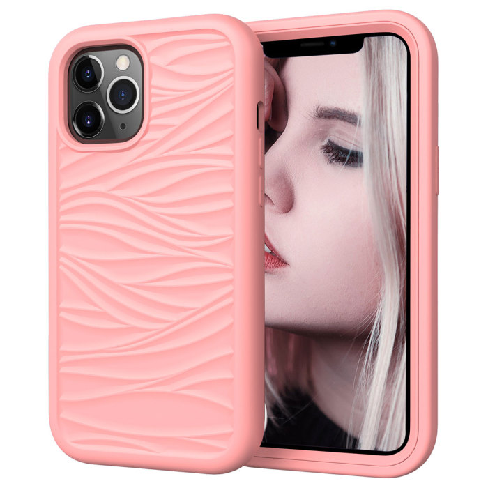 For iPhone 17 Rubber Plasic Case - Pink