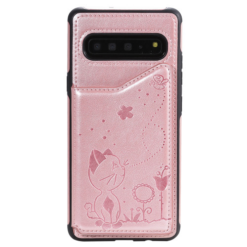 For Samsung Galaxy S8 Leather Billfold Case - Rose Gold