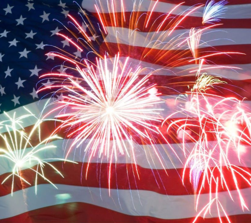 Flag Fireworks 2014