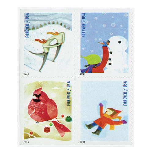 Winter Fun 2014 - 5 Booklets  / 100 Pcs