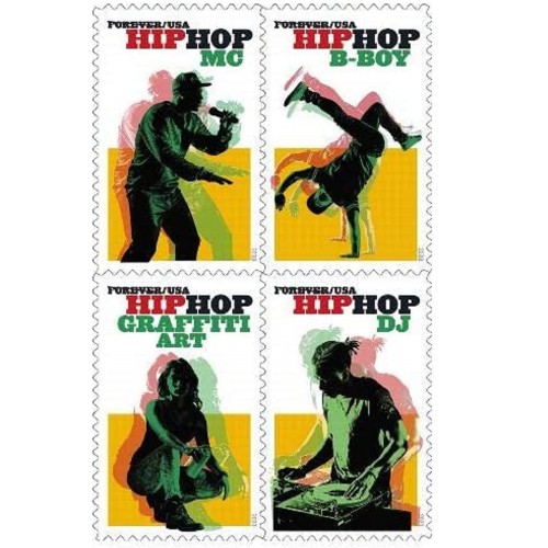 Hip Hop 2020 - 5 Sheets / 100 Pcs