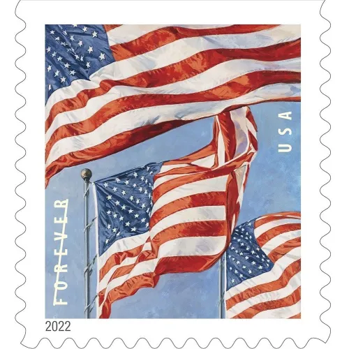 Flag 2022 Roll - 1 Roll  / 100 Pcs