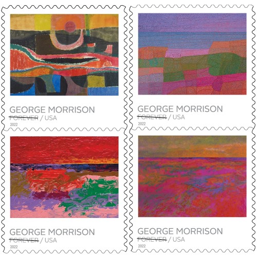 George Morrison 2022 - 5 Sheets / 100 Pcs