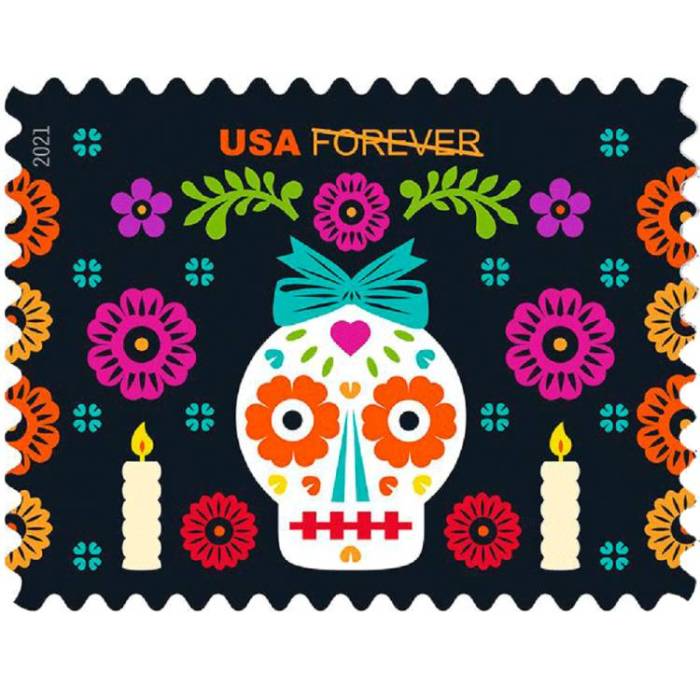 Day of the Dead 2021 - 5 Sheets / 100 Pcs