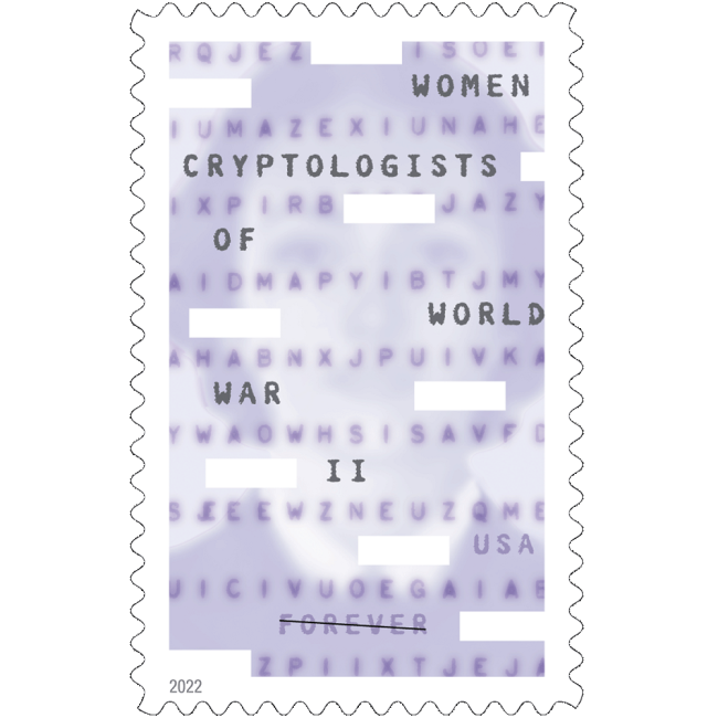 Women Cryptologists of World War II 2022 - 5 Sheets / 100 Pcs