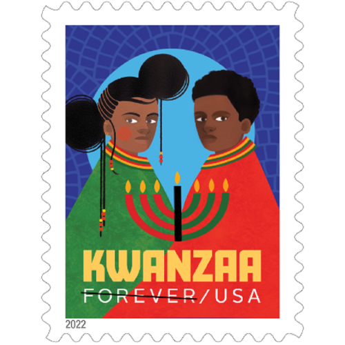 Kwanzaa 2022 - 5 Sheets / 100 Pcs