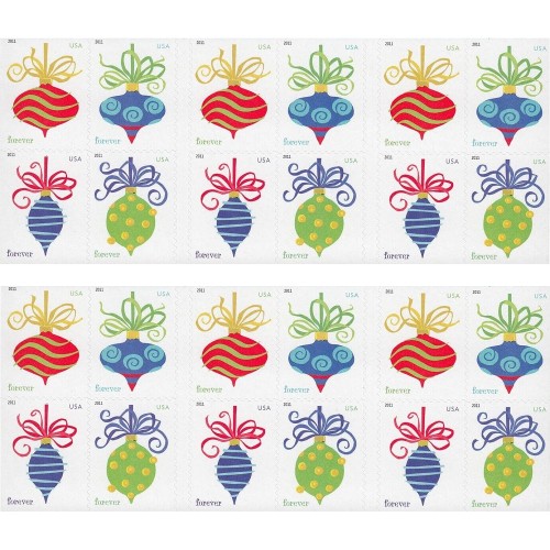 Holiday Baubles 2011 - 5 Booklets  / 100 Pcs