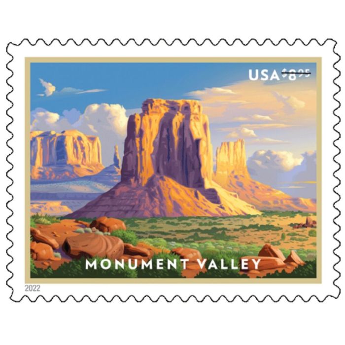 Monument Valley 2022 - 1 Sheet / 4 Pcs