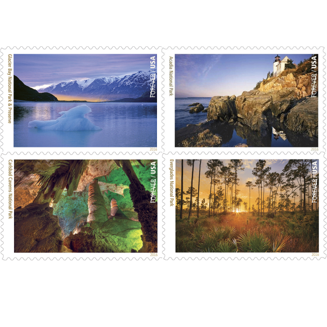 National Parks 2016 - 5 Sheets / 80 Pcs