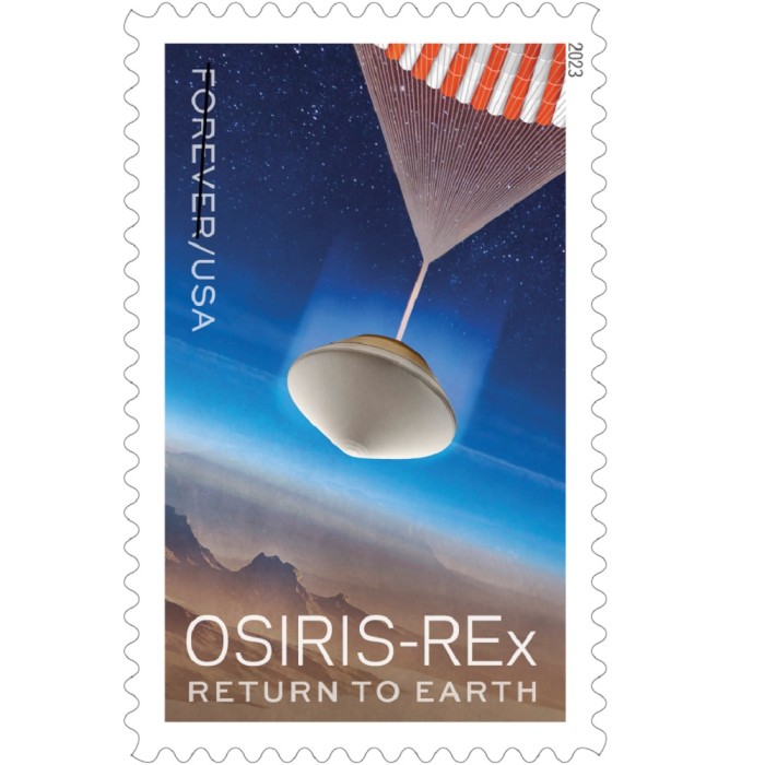 OSIRIS-REx 2023 - 5 Sheets / 100 Pcs