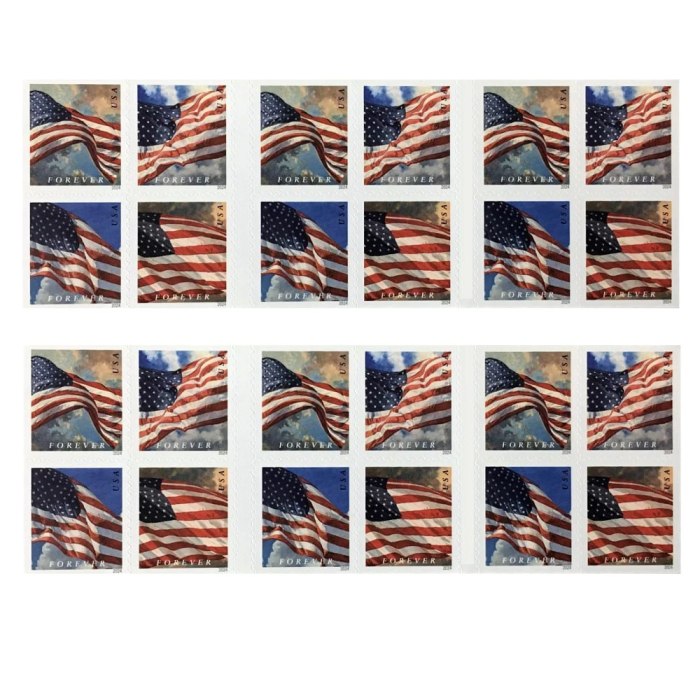 Flag 2024 Booklet - 5 Booklets  / 100 Pcs