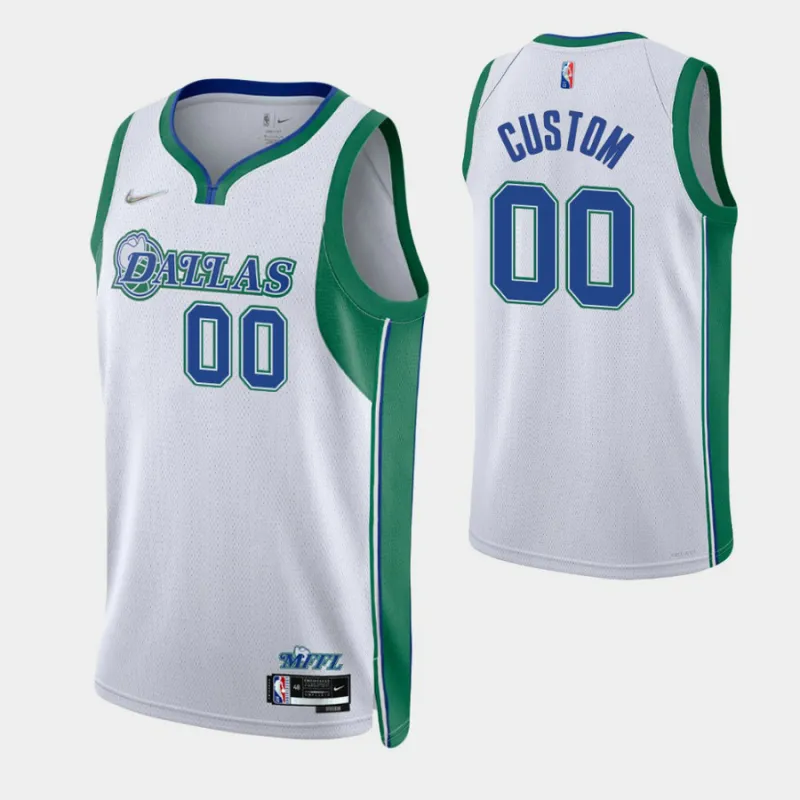 Mavericks City White Green