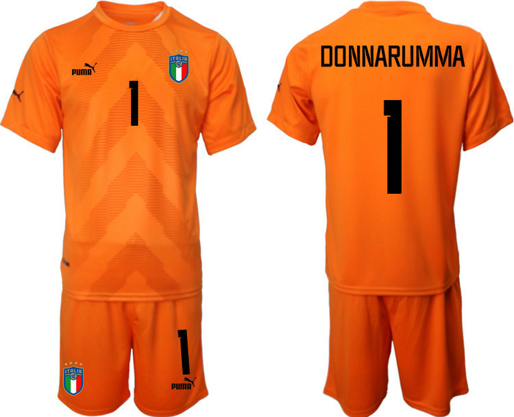 2022 World Cup ITA Men's Kid's GoalKeeper Orange