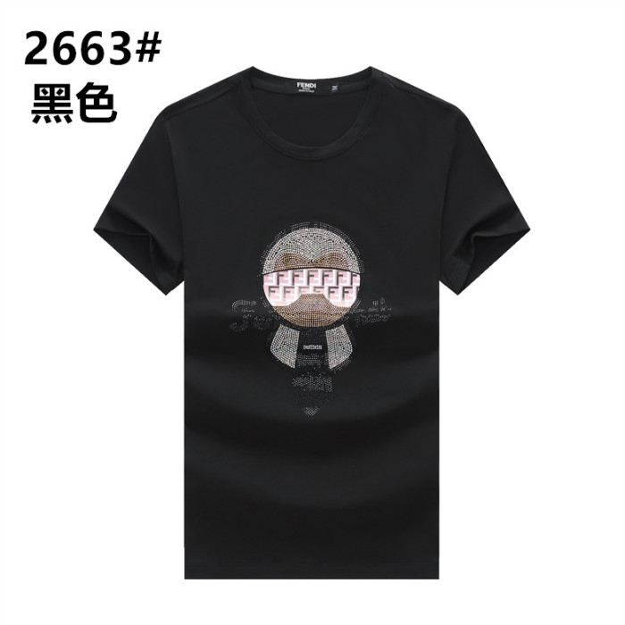 F Round T shirt-102