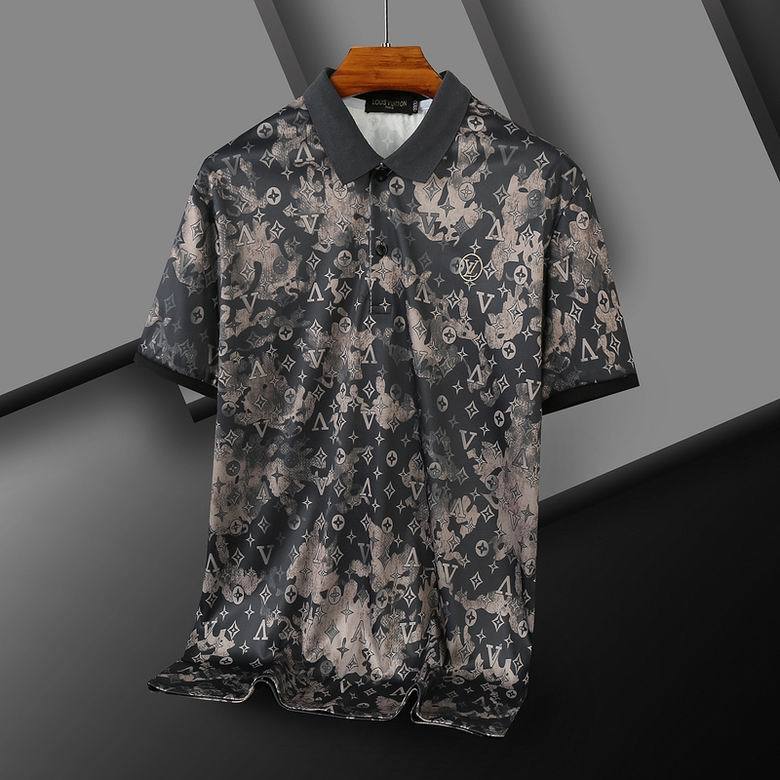 L Lapel T shirt-55