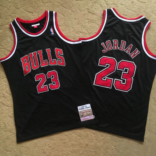 M&N Bulls Embroidered 1997-98