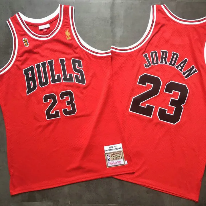 M&N Retro Bulls Embroidery Champion 1996-97
